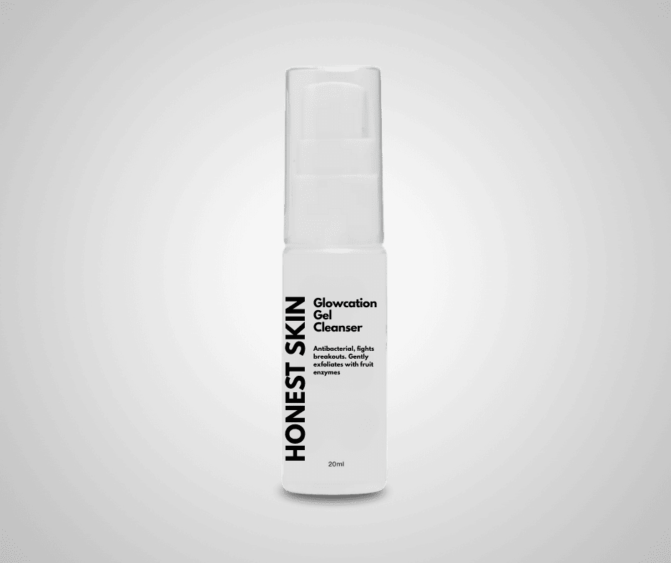 Glowcation Gel Cleanser: Exfoliate & Restore for Acne - Prone Skin - Honest Skin