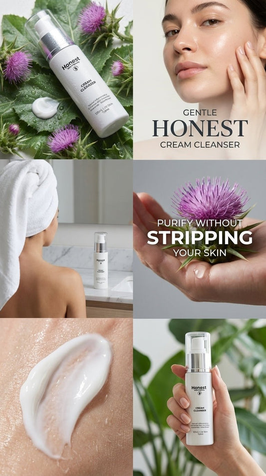 Honest Cream Cleanser - Honest Skin