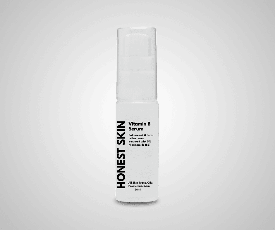 Oil - Balancing Vitamin B Serum - Fast - Absorbing Gel for Pore Refinement - Honest Skin