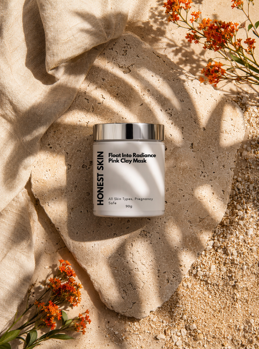 Float into Radiance Pink Clay Mask