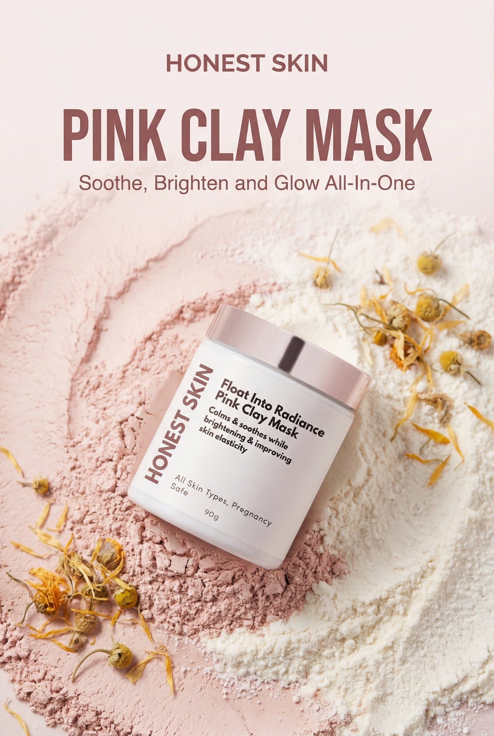 Float into Radiance Pink Clay Mask