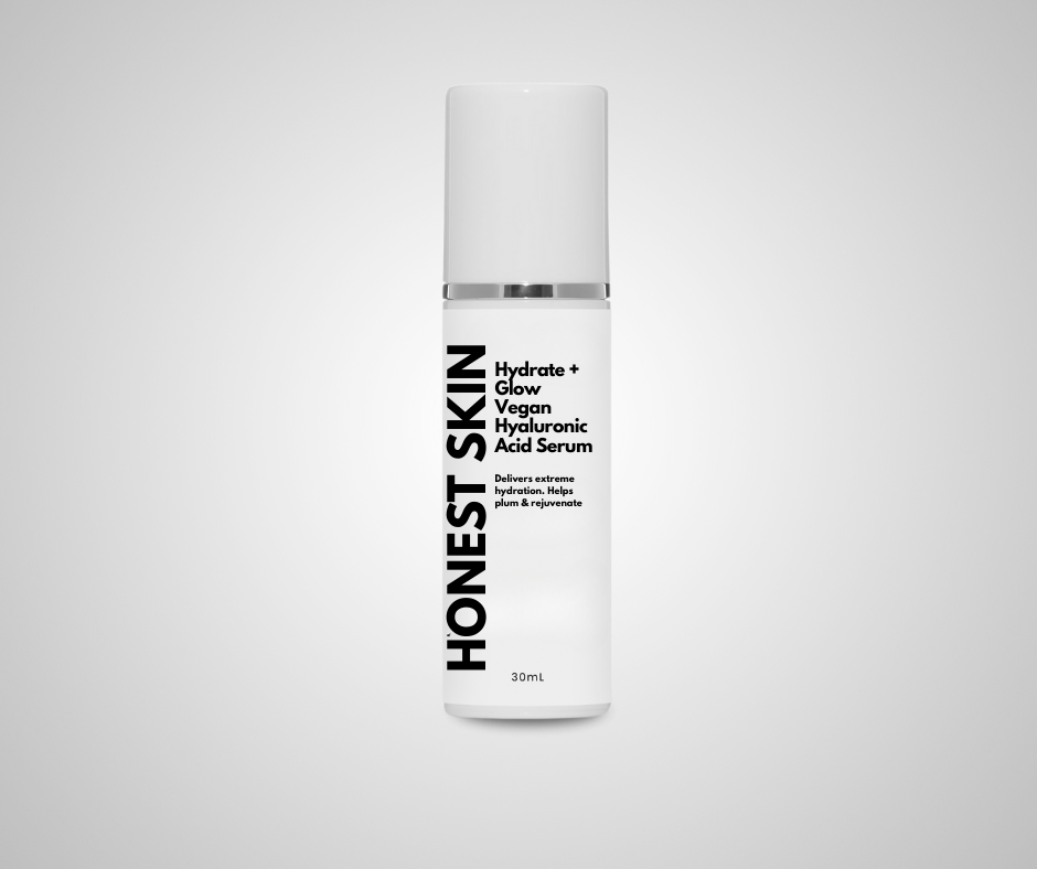 Hydrate + Glow – Vegan Hyaluronic Acid Serum
