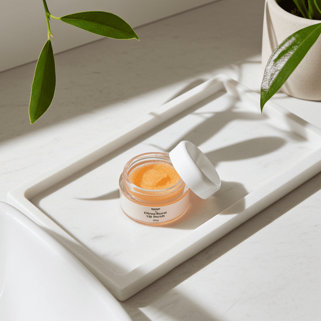 Citrus Lip Scrub: Burst of Freshness - Honest Skin
