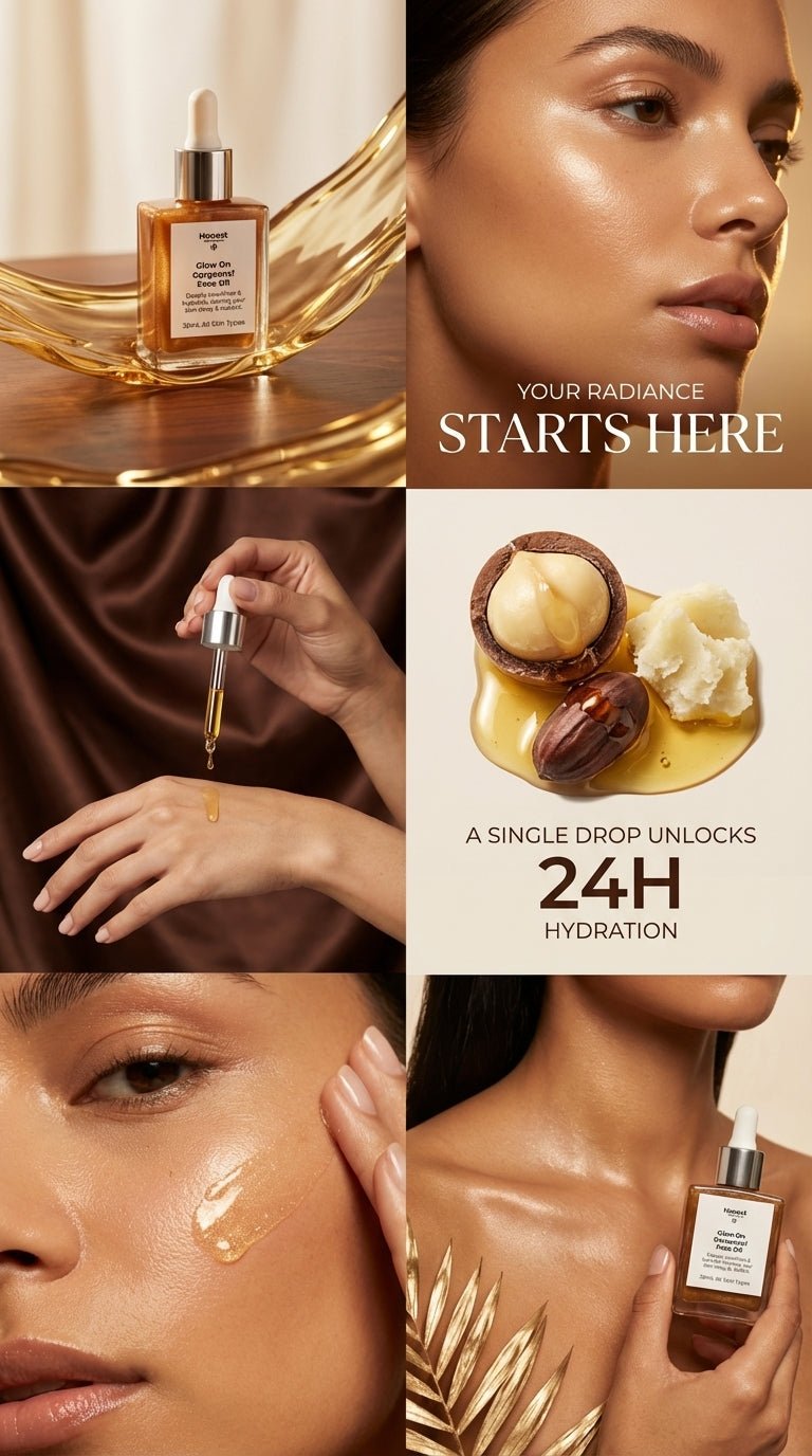 Glow On Gorgeous! Face Oil - Honest Skin