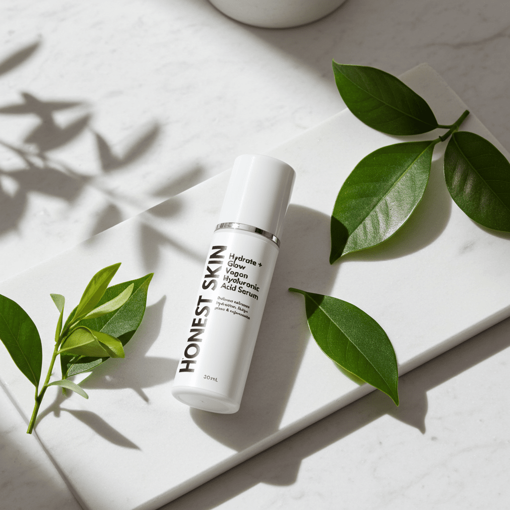 Hydrate + Glow – Vegan Hyaluronic Acid Serum - Honest Skin